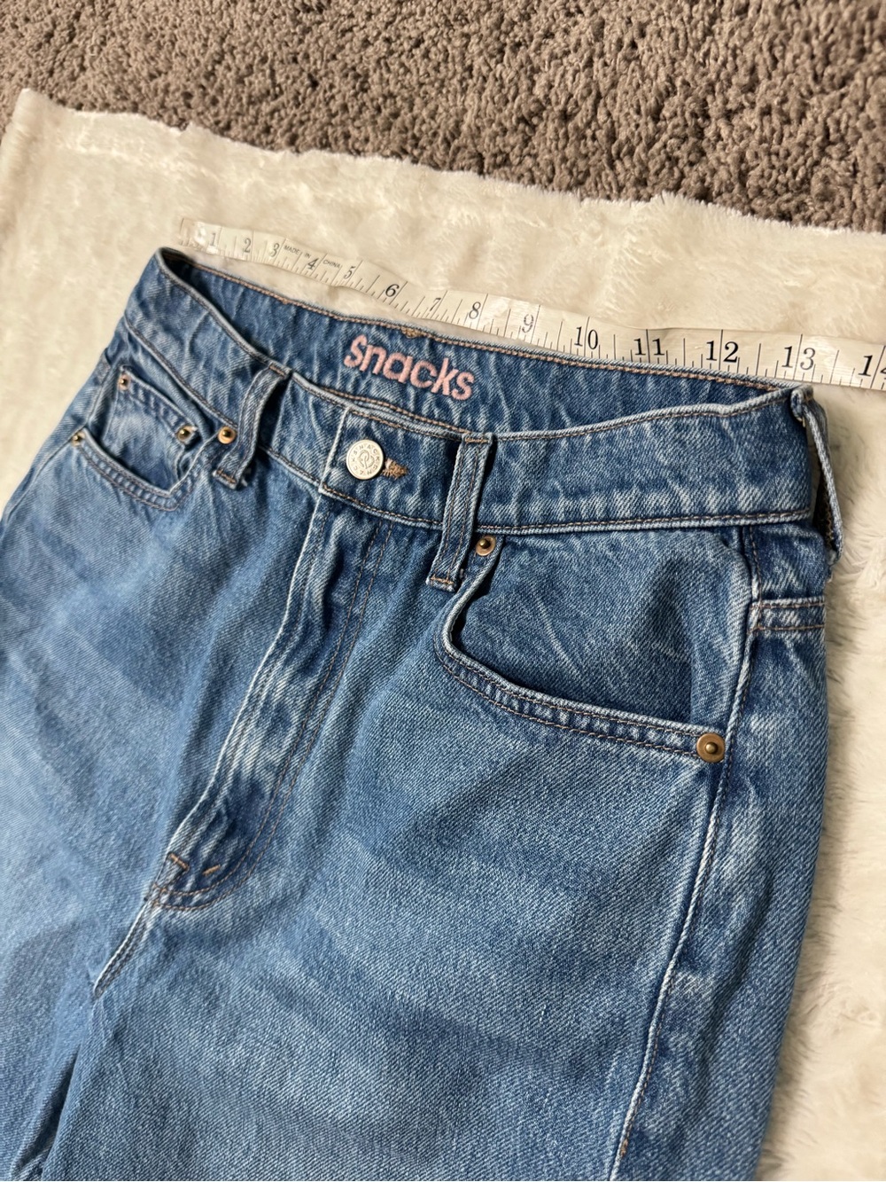 MOTHER “SNACKS” Revolve SAVORY HEEL DELICIOUS WASH Jeans : HIGH WAISTED MEMORIES - Picture 16 of 16